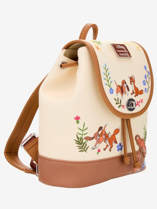 fox and the hound mini backpack Loungefly Disney The Fox and the Hound Meeting Mini Backpack - BoxLunch  Exclusive